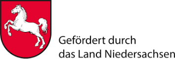Gefördert vom Land Niedersachsen Logo